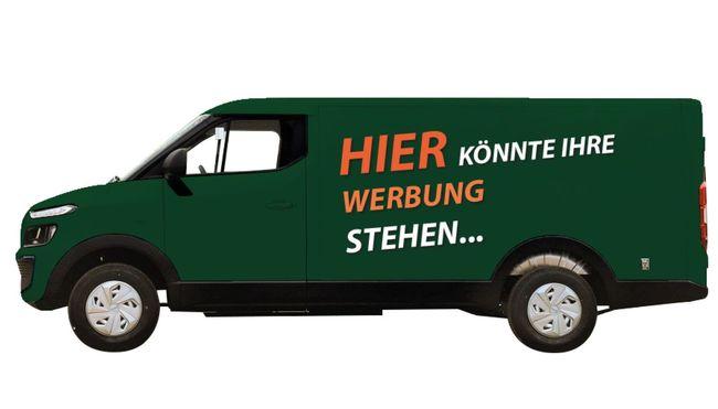 individuelle komplette Fahrzeug Folierung inkl. Werbemotiv für ARI 1280 Hochdach