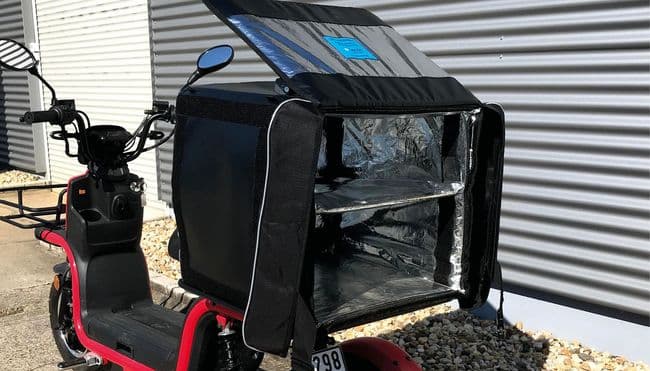 Scatola termica per pizza con chiusura rapida per l'ARI 145