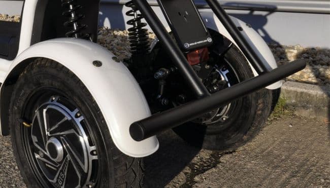 Rear bumper protection for ARI 145