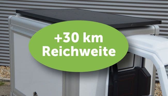System słoneczny zapewniający dodatkowe 30 km zasięgu do ARI 345.