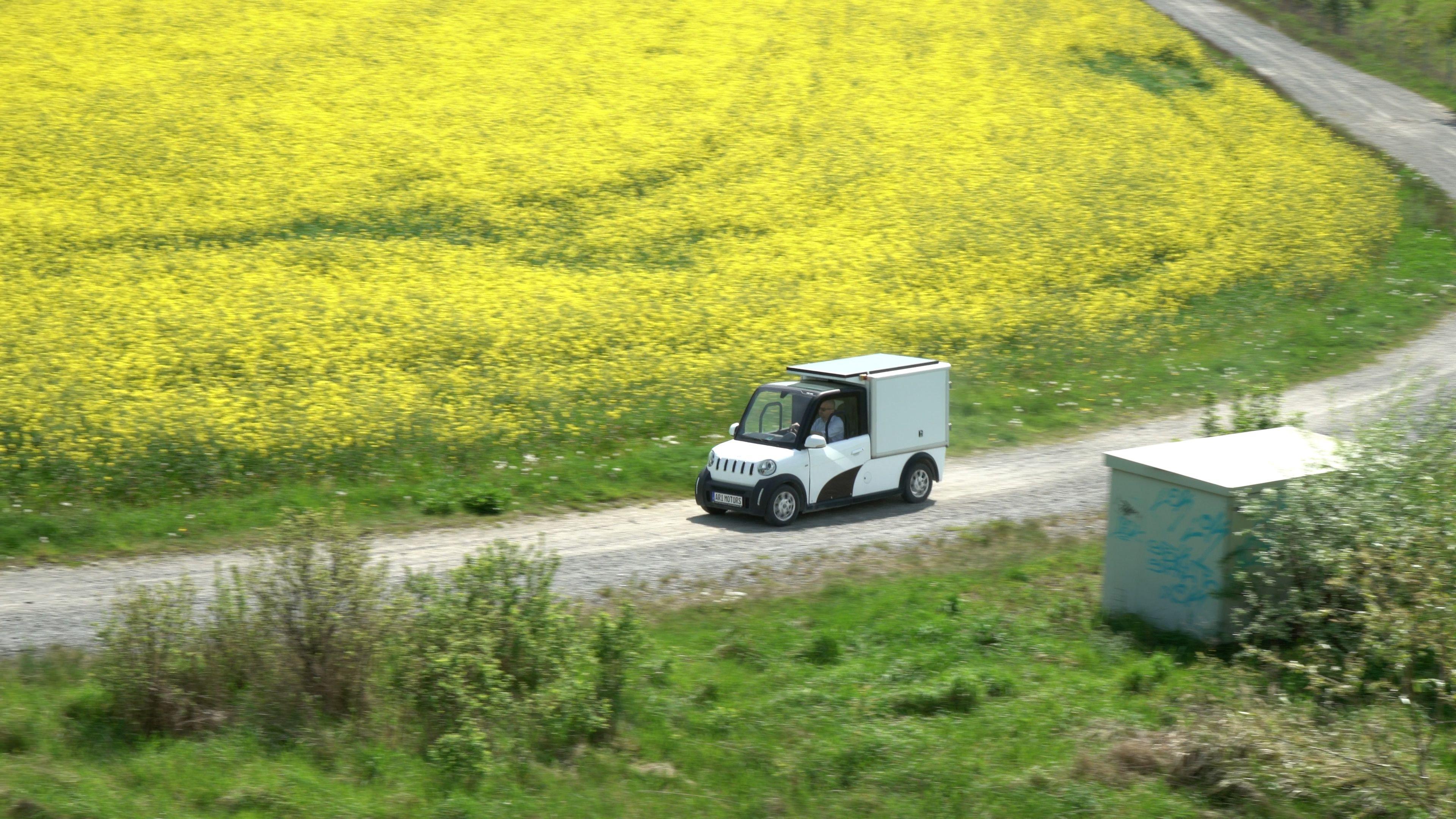 So wenig kostet der ARI 458 Elektro-Kleintransporter auf 35 km!