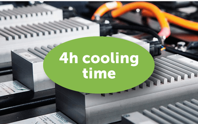 Extra 12V battery (280 Ah) for 4h cooling function for ARI 458