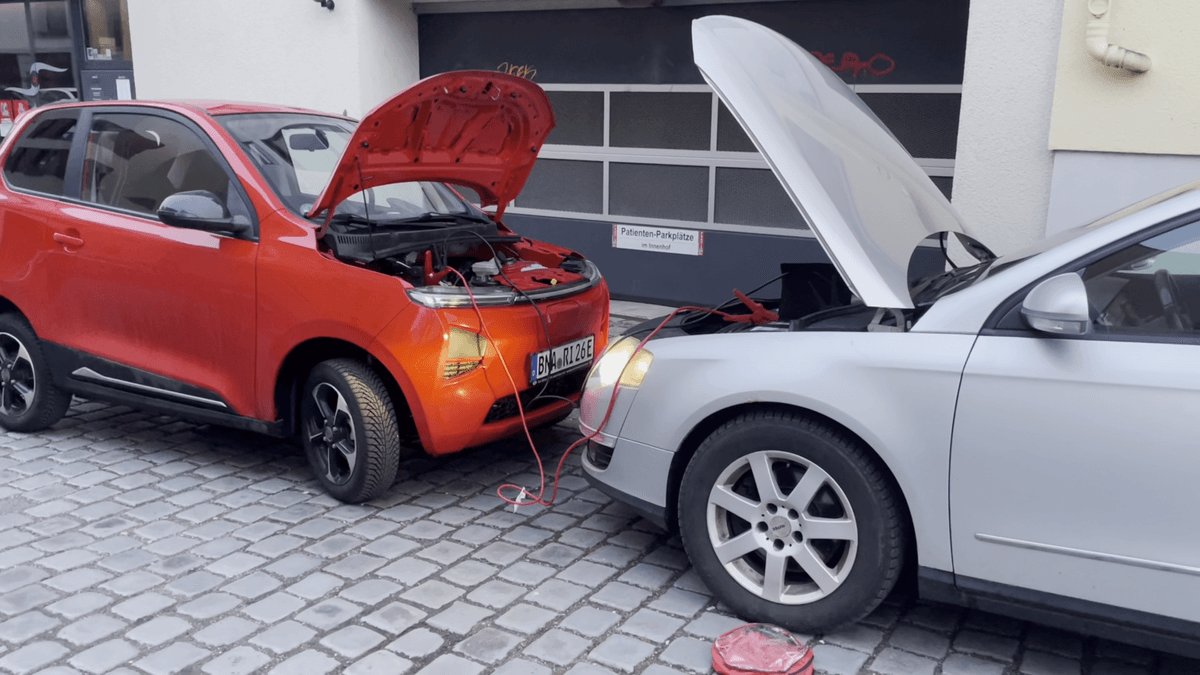 È possibile avviare un motore a combustione con un'auto elettrica?
