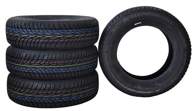 4x Winterreifen 145/70 R12 für ARI 458, 452, 252, 802 und 804