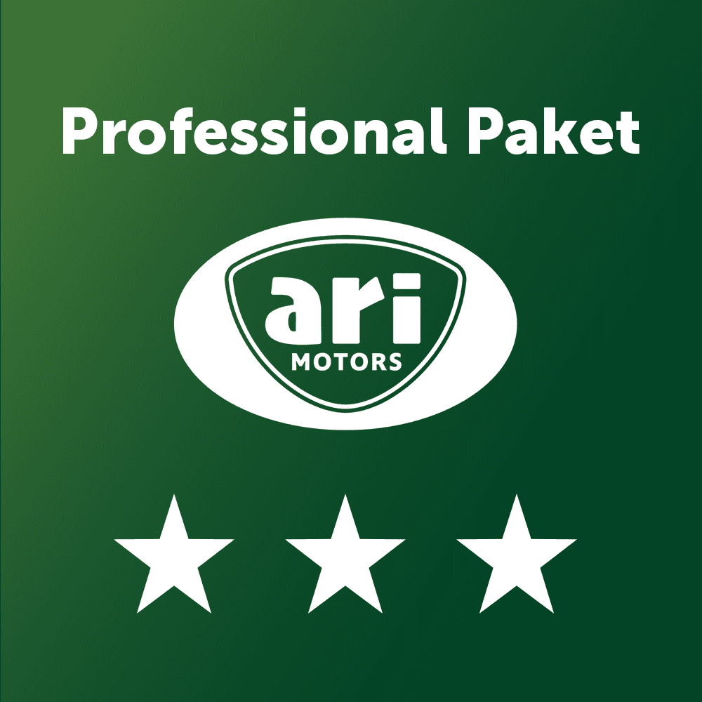 Professional Paket mit verstärkten Bauteilen für den B2B Einsatz