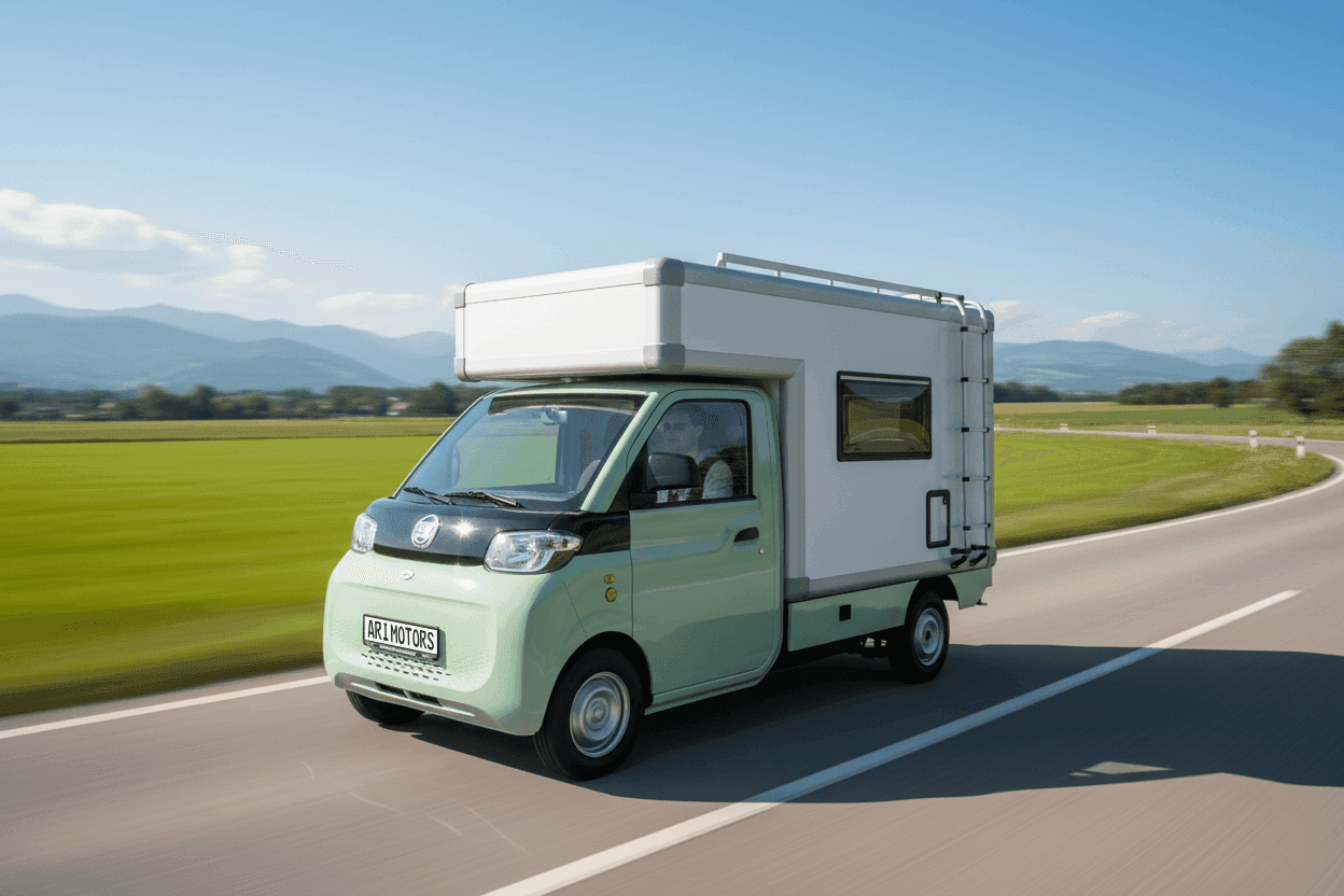 ARI 458 Pro camper van: Germany's smallest camper van comes from Saxony