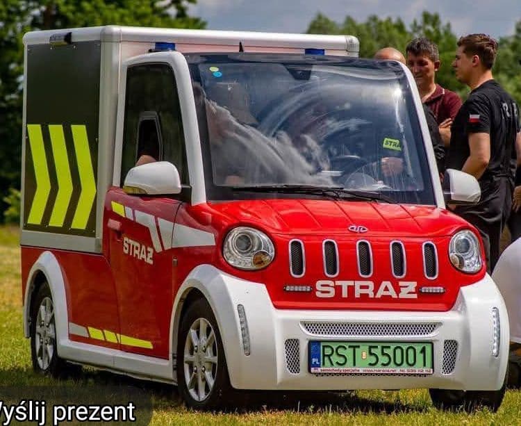 ARI 458 case in use for the youth fire department in Stalowa Wola, Poland