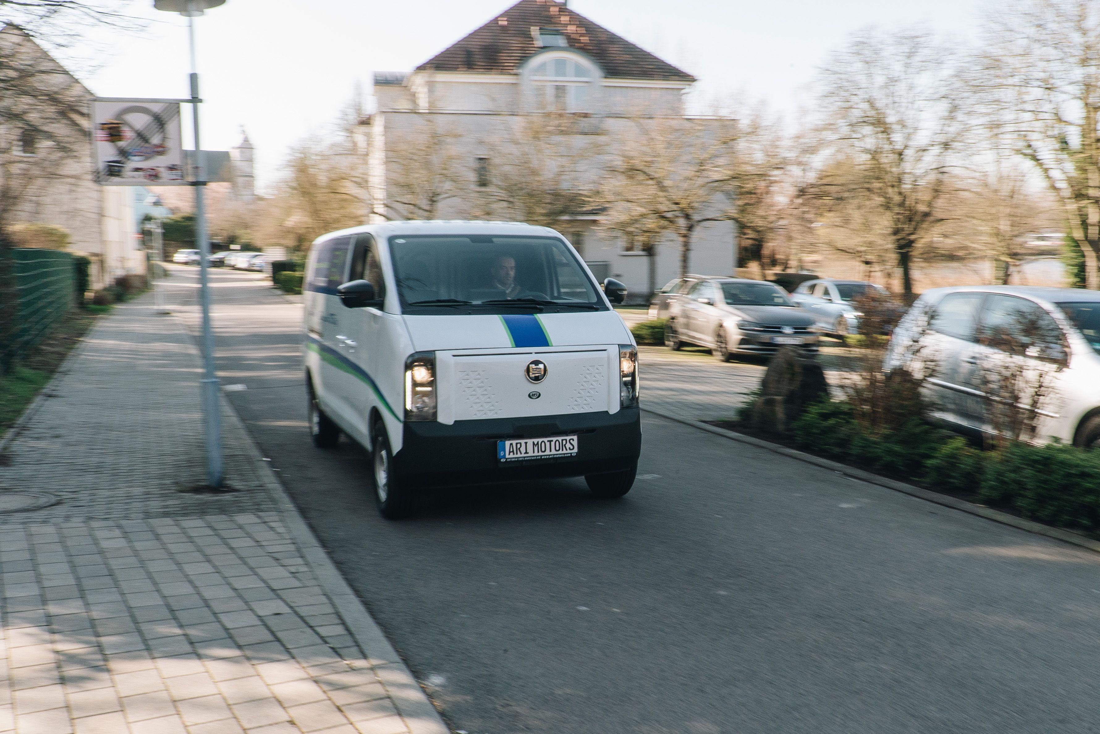 ARI 901 XL long-distance test: How far can the electric van really go?