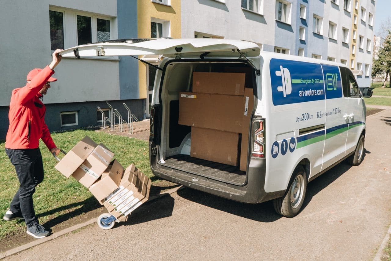 What is the payload of my ARI Motors electric vehicle?
