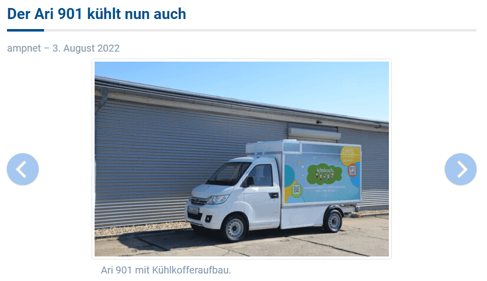 Auto-Medienportal informiert über neue Kühlkoffer-Version des ARI 901