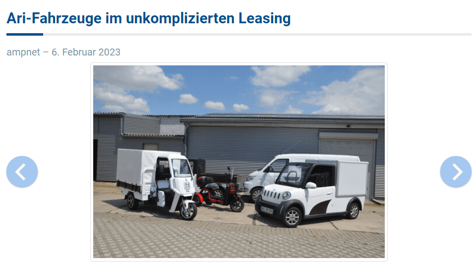 Auto-Medienportal informiert über unkompliziertes Leasing bei ARI Motors