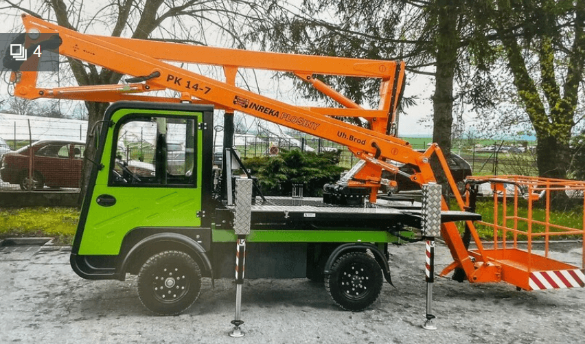 Motor Traffic informiert über den ARI 1570 mit Arbeitsbühne