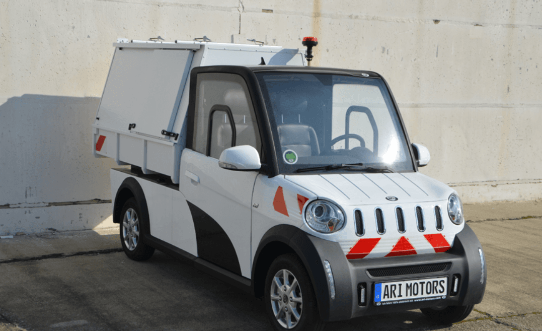 Bauhof Online stellt leisen ARI 458 Müll-Mini vor