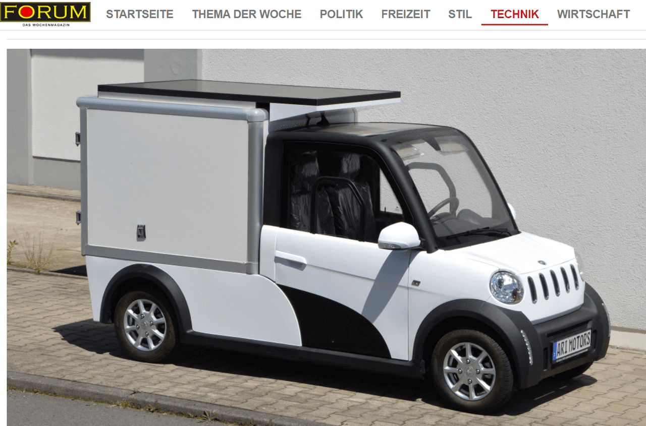 Wochenmagazin Forum und der “Kleine Stromer” - ARI 458