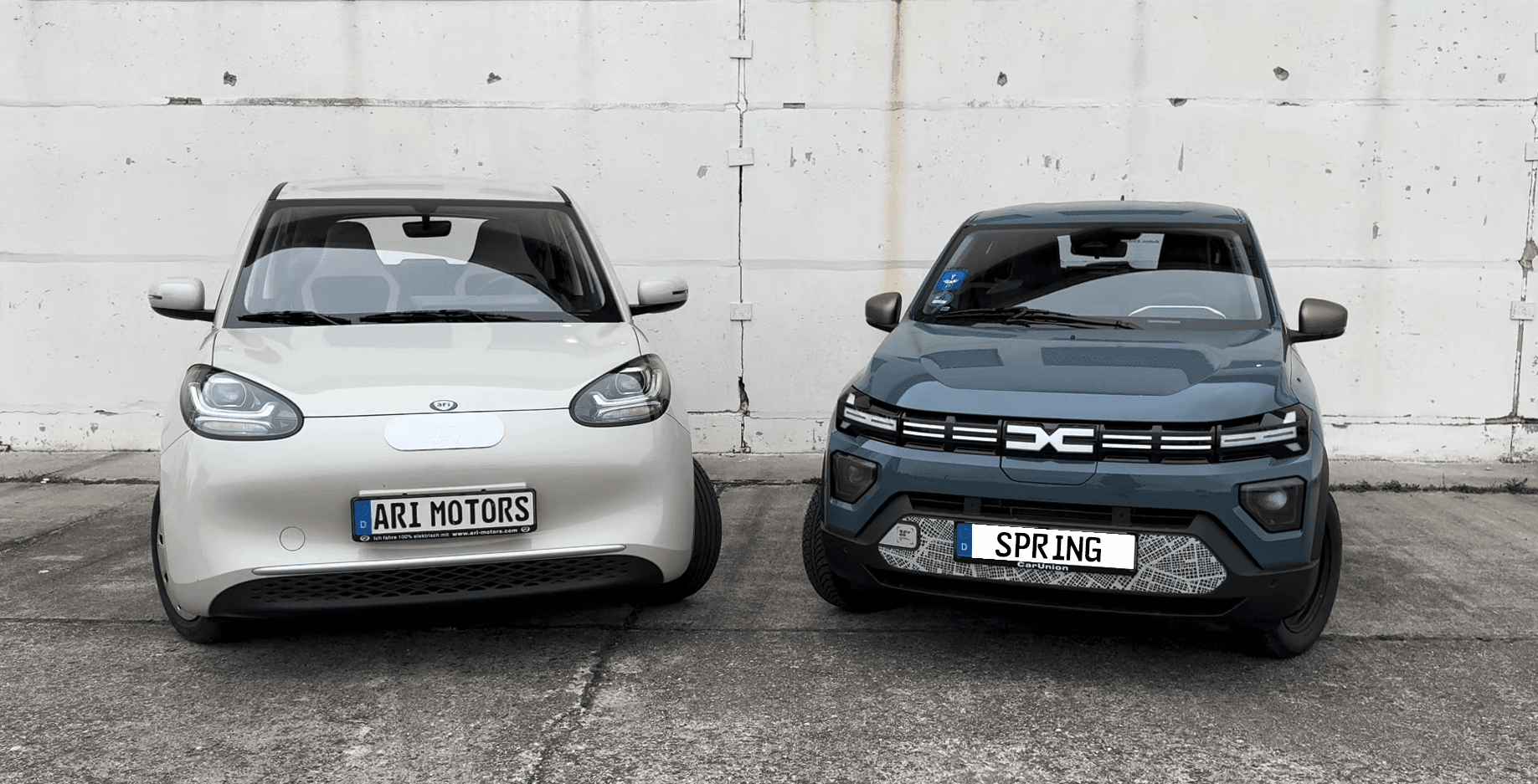 ARI Poly als Alternative zum Dacia Spring? Zwei elektrische Kleinwagen im Vergleich